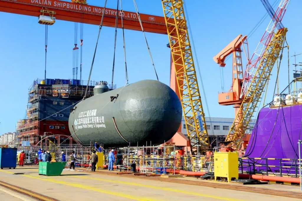 Ship construction january 2024 – photo by DSOC