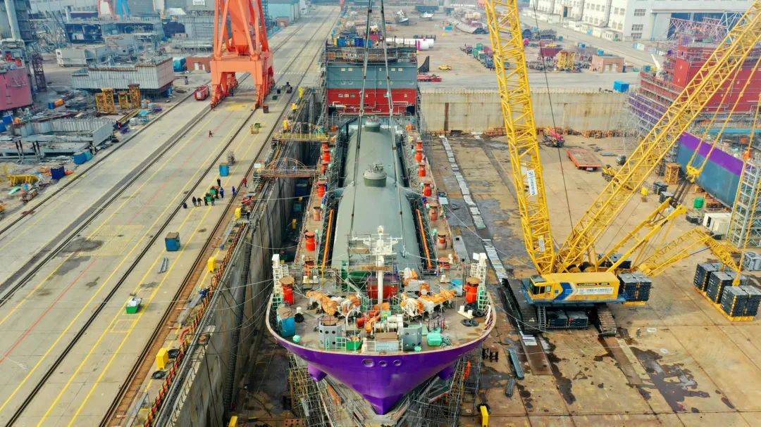 Ship construction january 2024 – photo by DSOC