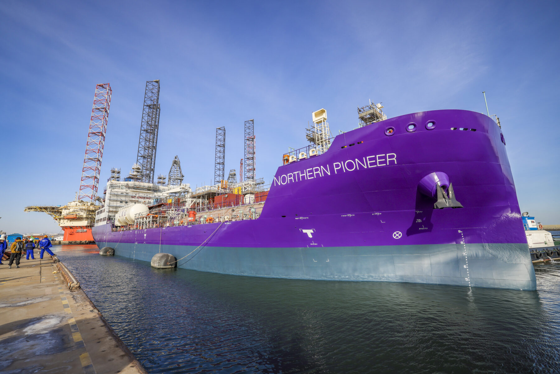 Ship launch April 2024 – photo by DSOC