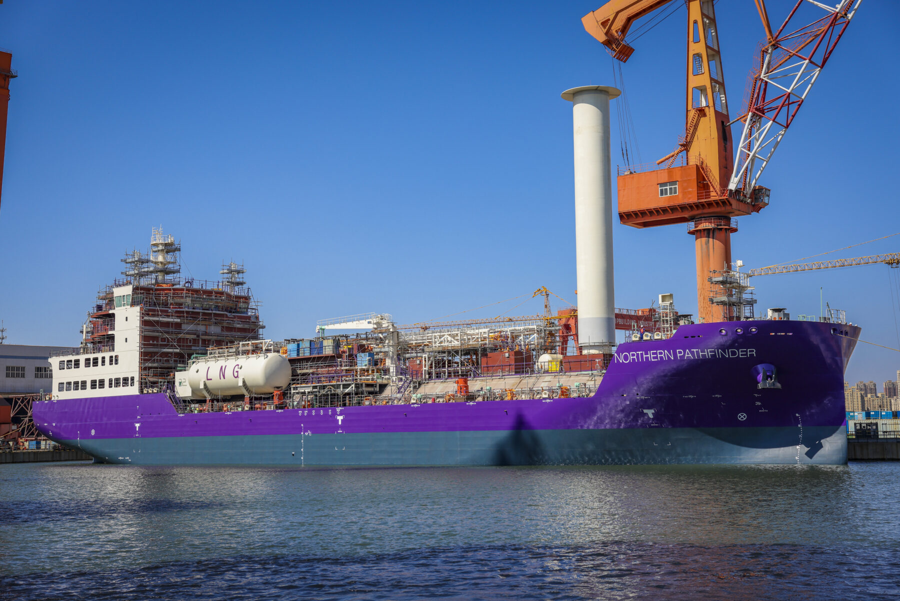 Ship launch April 2024 – photo by DSOC